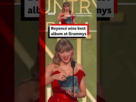Beyoncé wins best country album at Grammys. #Beyoncé #Grammys #BBCNews