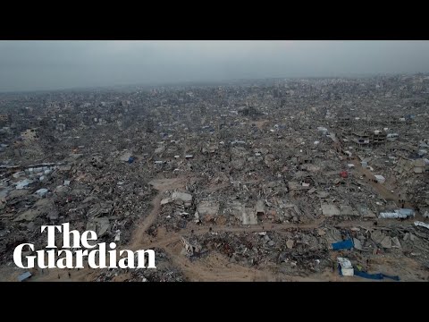 Drone footage shows scale of devastation in Gaza’s Jabaliya refugee camp