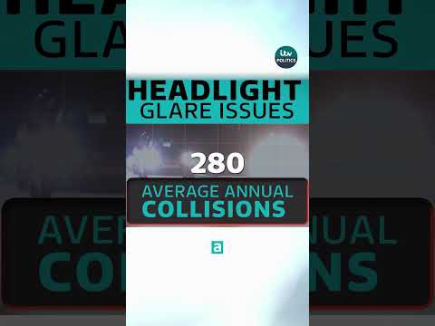 Have car headlights become too bright?