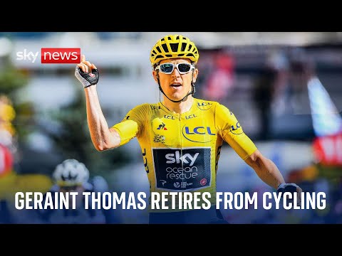 Tour de France champion Geraint Thomas retires from cycling
