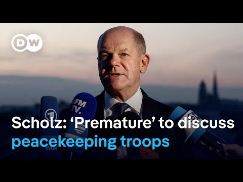 German chancellor says there cannot be ‘dictated peace’ for Ukraine | DW News