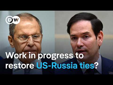 Russia’s Lavrov and US Secretary of State Rubio discuss Russia’s war in Ukraine | DW News