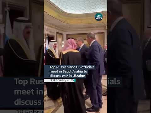 Top officials from U.S. and Russia meet in Saudi Arabia to discuss Ukraine war #itvnews