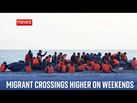 Analysis: Why are more people crossing the Channel on the weekend?