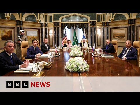 US and Russia hold talks on Ukraine war in Riyadh | BBC News