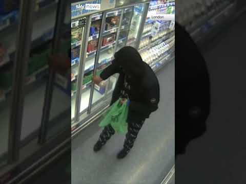 Shoplifter tackled off e-scooter