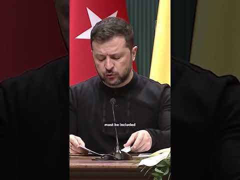 ‘No peace talks behind our backs’: Zelenskyy