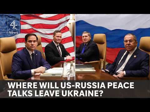 Trump’s new world: US and Russia begin Ukraine peace talks
