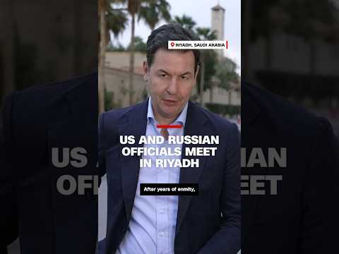 US and Russian officials meet in Riyadh