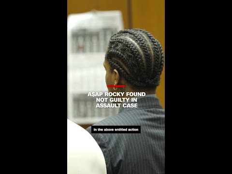 A$AP Rocky found not guilty in assault case