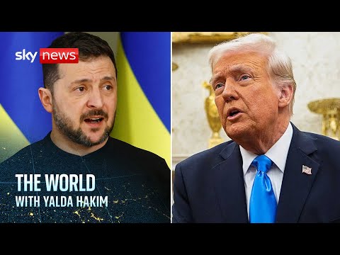 Ukrainians react to Trump’s comments saying Zelenskyy is a ‘dictator’ | The World with Yalda Hakim