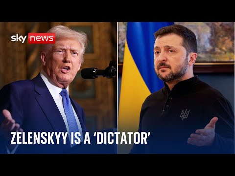 Trump calls Zelenskyy a ‘dictator’ who played Biden ‘like a fiddle’