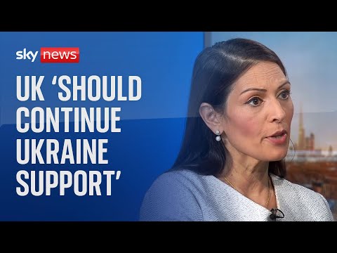‘President Zelenskyy is not a dictator,’ says Dame Priti Patel