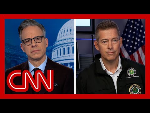 Jake Tapper asks transportation secretary if DEI was at all related to DC plane collision