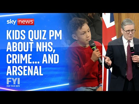 FYI: Sky Kids FYI meet the prime minister for junior PMQ’s