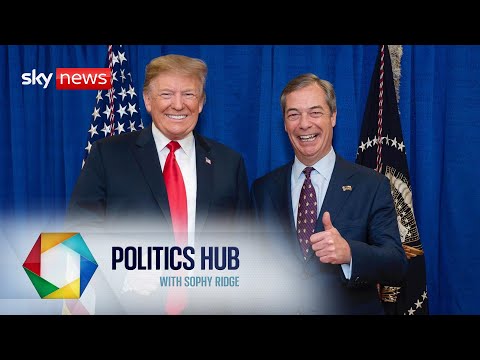Politics Hub with Sophy Ridge | Nigel Farage has backed Donald Trump’s call for elections in Ukraine