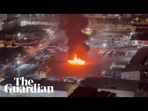 Multiple bus blasts in Israel being investigated by police as ‘suspected terror attack’