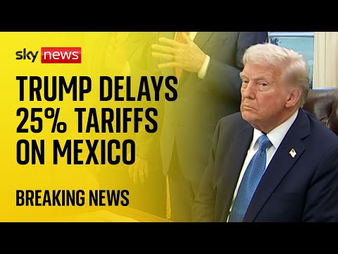 BREAKING: Trump delays tariffs on Mexico after they agree to send 10,000 soldiers to border