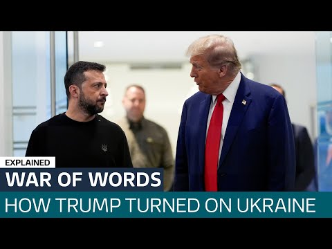 Trump’s war of words on Ukraine: What is and is not true? | ITV News