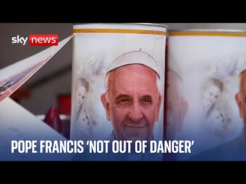 Pope Francis ‘not out of danger’ as doctors give rare in-person update