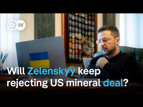 Will Ukraine agree to trade its valuable raw materials for security guarantees? | DW News