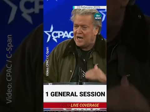 Steve Bannon accused of making Nazi salute but claims it was ‘a wave’  #itvnews #usa