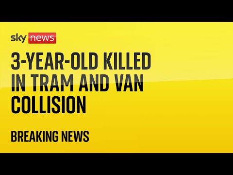 BREAKING: Girl, 3, dies after tram and van crash in Manchester