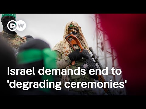 Israel delays releasing 600+ Palestinian prisoners until next hostage release guaranteed | DW News