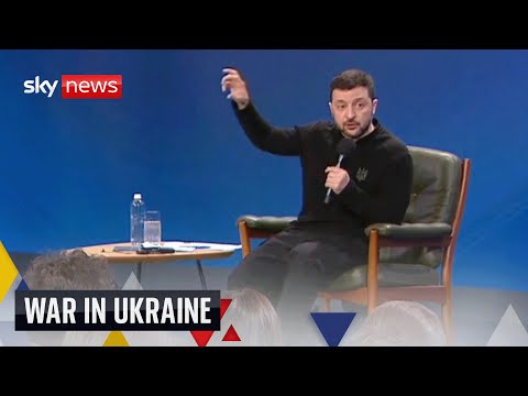 Zelenskyy news conference ahead of Ukraine war anniversary