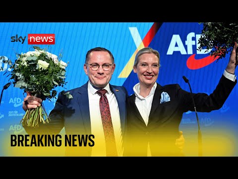 Exit poll published as voting closes in German election | Sky News coverage