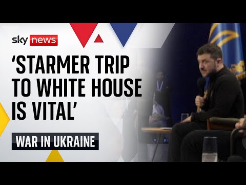 Zelenskyy responds to Sky News question