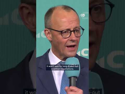 Friedrich Merz claims victory in 2025 Germany’s  elections | DW News