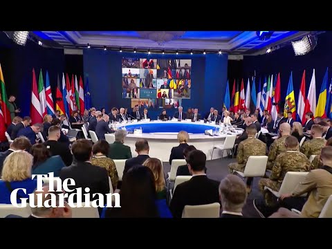 Volodymyr Zelenskyy welcomes leaders to ‘Support Ukraine’ event – watch live
