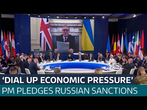 Starmer pledges sanctions to push Putin to ‘make concessions’ in Ukraine talks | ITV News