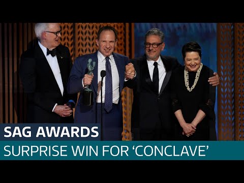 ‘Conclave’ and Timothée Chalamet triumph at SAG awards in Los Angeles | ITV News
