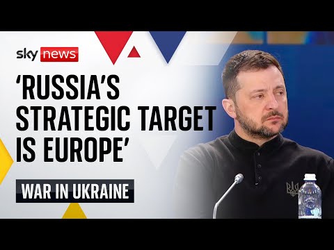 “Russia’s target is Europe, the European way of life and the future of Europe” – Zelenskyy