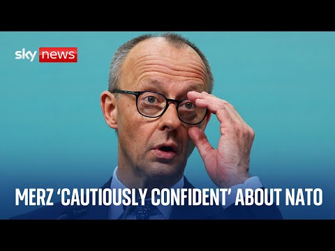 Germany’s conservative Christian Democrats leader answers questions after election victory