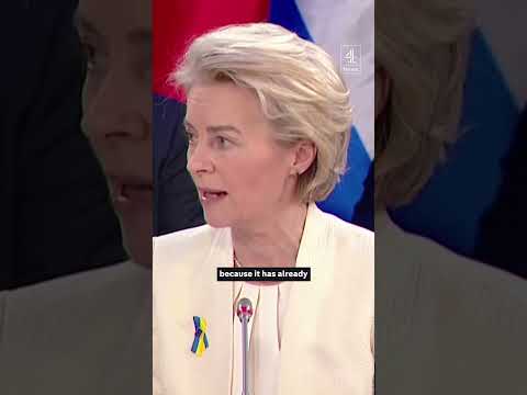 Von der Leyen: ‘War in Ukraine most consequential crisis for Europe’s future’