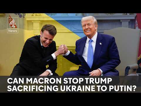 Macron and Trump discuss Ukraine peace prospects at White House