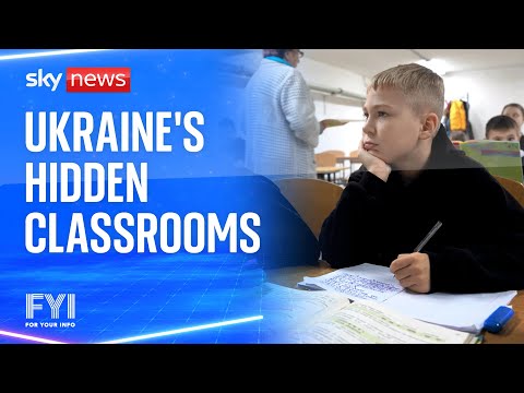 FYI: Ukraine’s hidden underground classrooms