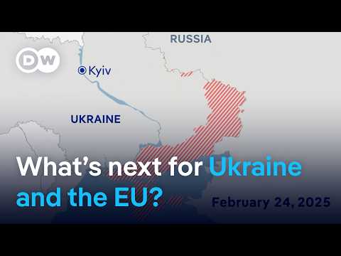 Ukraine marks three years since Russia’s invasion | DW News