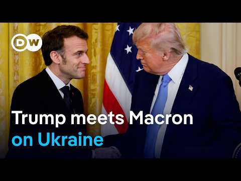 Macron warns ‘surrender’ of Ukraine for peace would project US weakness | DW News