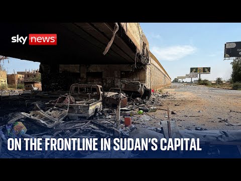 Inside Sudan’s war-torn capital where toys litter the street next to ammunition