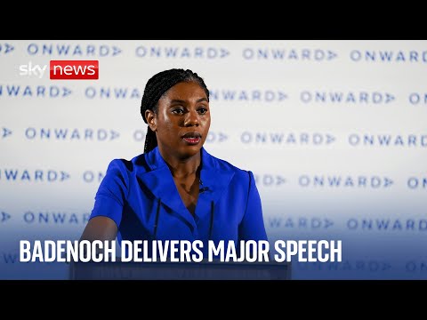 Badenoch delivers major foreign policy speech