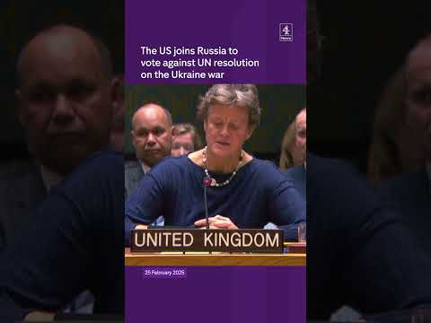 US joins Russia to vote against UN resolution on the Ukraine war