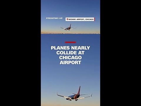 Planes nearly collide at Chicago airport