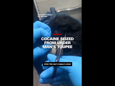 $10,000 of cocaine seized from under man’s toupee