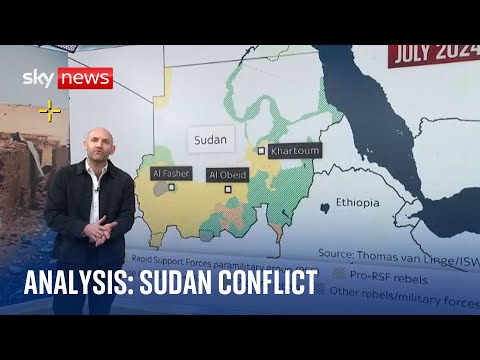 Maps show Sudan conflict’s shifting frontlines as SAF regains territory