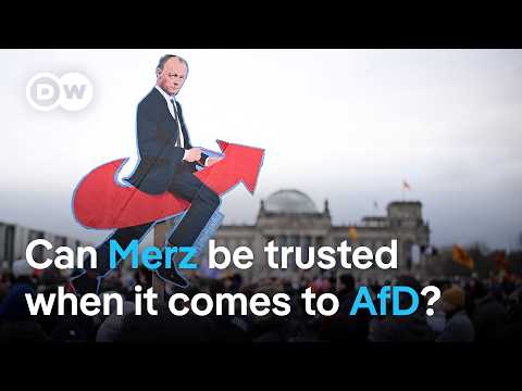 Germany’s Merz says he will not work with the far right if elected on Feb 23rd | DW News