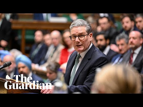 PMQ: Keir Starmer takes questions in parliament – watch live